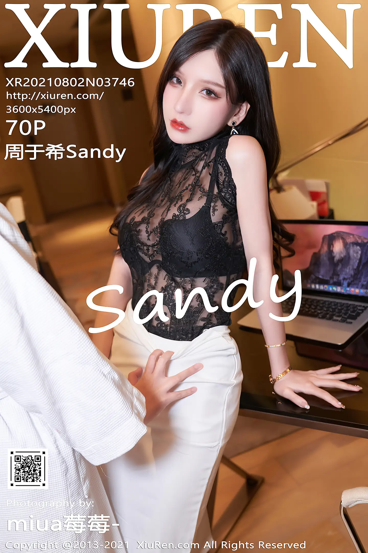[XiuRen秀人网]VOL.3746 女神周于希Sandy复试剧情主题脱开档肉丝露性感内衣诱惑写真70P-秀人网官方网站